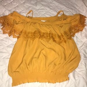 Yellow/orange shirt